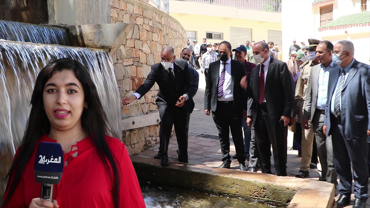 بعد تأهيل عين الذهيبة .. عامل الحاجب يدشن عين خادم  وبوتغزاز والمرافق التابعة لهما