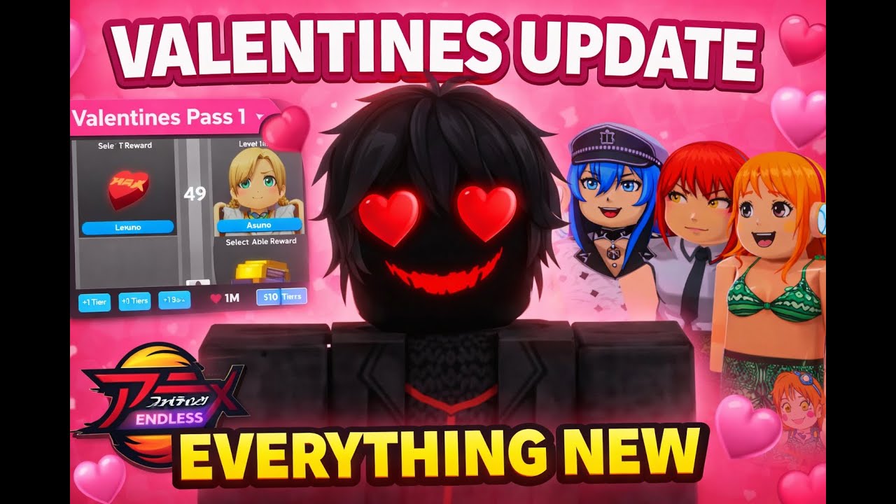 This is EVERYTHING in the New VALENTINES update on AFSE!!