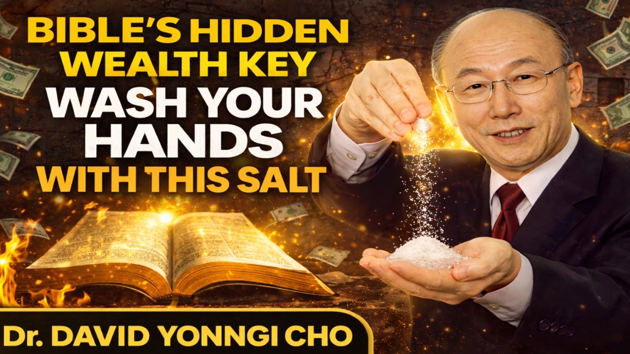 Why the Richest in the Bible Used Salt — The Secret Churches Never Talk About | Dr. DAVID YONGGI CHO