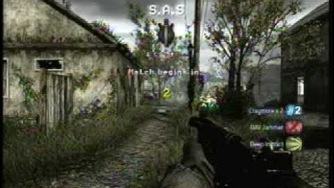 call of duty 4 glitches and tips (overgrown)