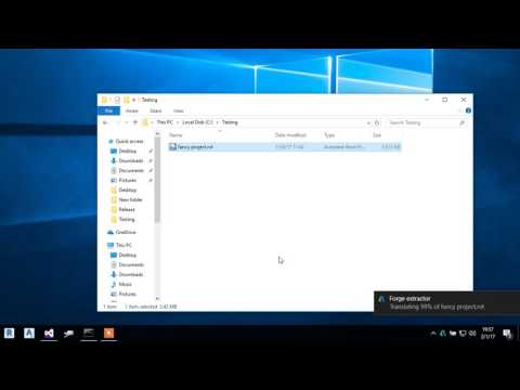 Sample demonstration