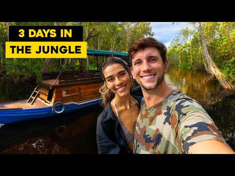 We Took a 3 Day Borneo Jungle Cruise! (Orangutan Land)