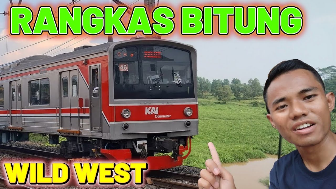 [TRIP BARAT] KRL Tanah Abang - Rangkas Bitung | Naik Kereta ke Ujung Barat Pulau Jawa |KRL WILD WEST