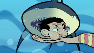 Mr Bean Gets Attacked By A Shark Mr Bean Animated Season 1 Full Episodes Mr Bean Official