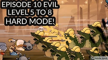 Swamp Attack Evil Episode 10 Evil Level 5 to 8 Android/IOS 1080p60 (Hard mode is it difficult?)