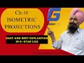Chapter 16: Lectures Isometric Projections Eng. DWG.3D Explanation with CAD | by D.M. H.SChhina