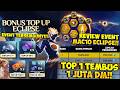 BONUS TOP UP RAHASIA!! Bocoran Event Spesial Eclipse, Mac1o Eclipse &amp; 1 Juta Diamond Lelang Eclipse
