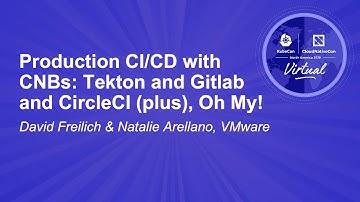 Production CI/CD w/CNBs: Tekton, Gitlab & CircleCI(plus), Oh My! - David Freilich & Natalie Arellano