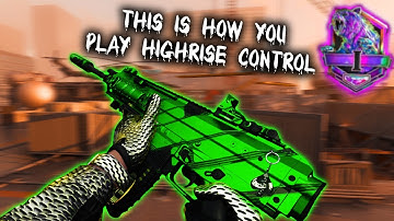 How To Play Highrise Control With 3 Sens | MW3 Ranked Play