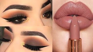 Smokey eye makeup look tutorial step by step full makeup tutorial 👀💄