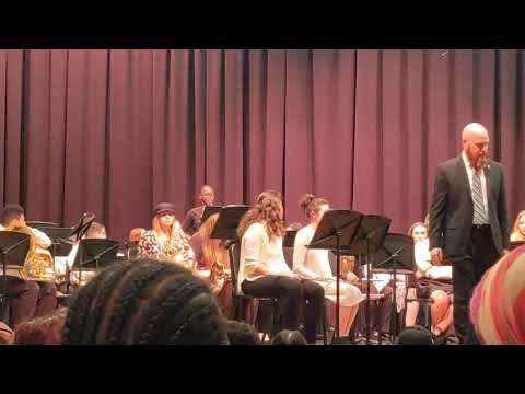 Struthers Middle School Band 12/17/19 saxophone duet