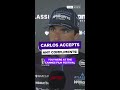 Carlos welcomes all compliments… especially the Cary Grant ones! #carlossainz #f1 #williamsracing