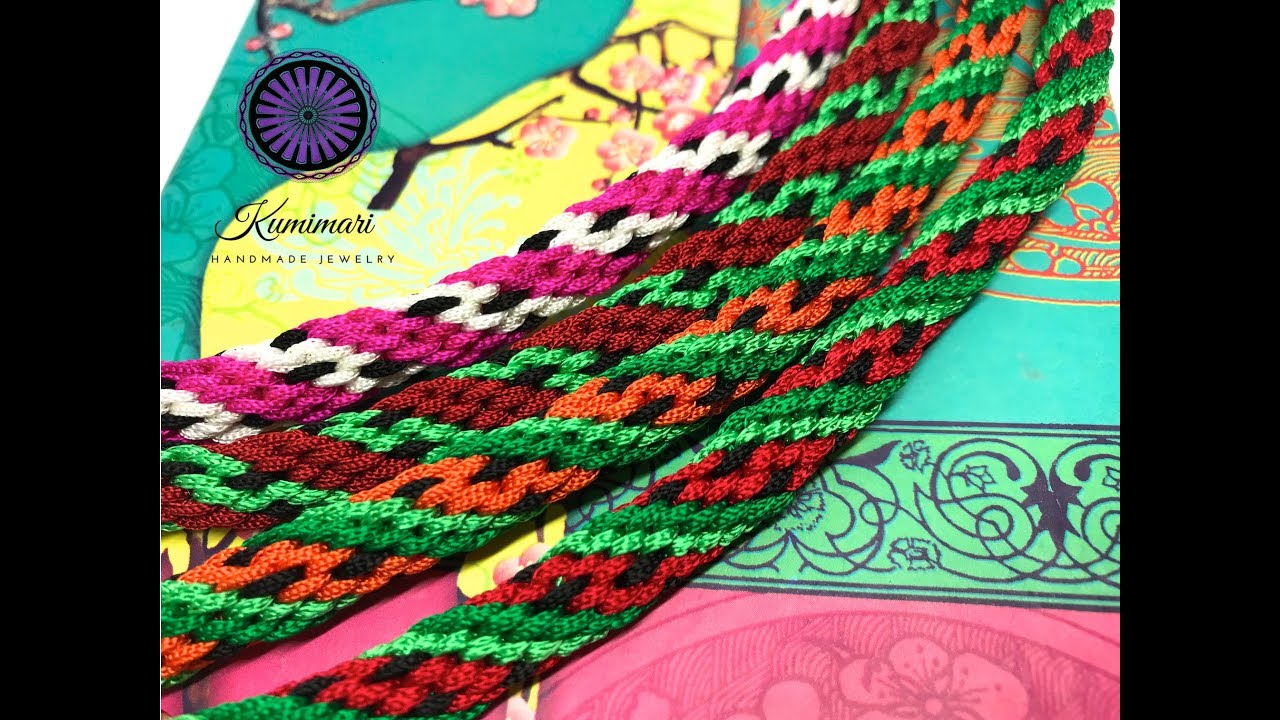 Kumimari 64: Fruit Design Bracelets