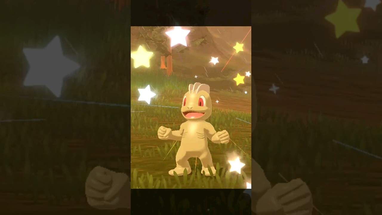AWESOME SHINY MACHOP POKÉMON LEGENDS ARCEUS