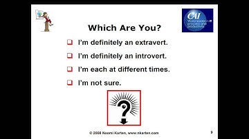 Introverts and Extroverts in the Workplace