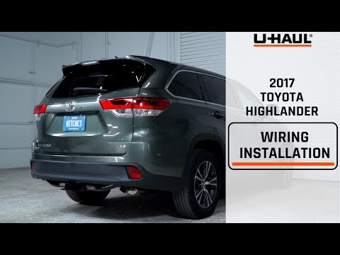 2017 Toyota Highlander Wiring Harness Installation