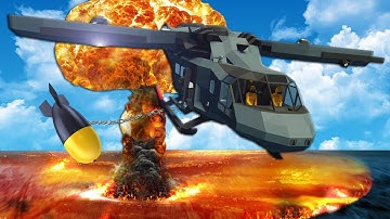 Spycakes & I Hauled a Nuke for Jank Airlines! (Stormworks Multiplayer update)