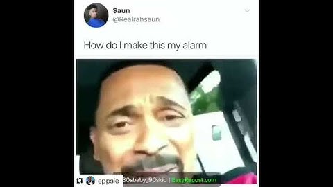 Mike Epps funny alarm