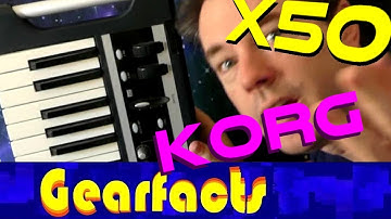 Korg X50 Synthesizer: Sensible, SERIOUS synthing