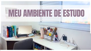 Meu Ambiente de Estudo | Produtividade e Organização