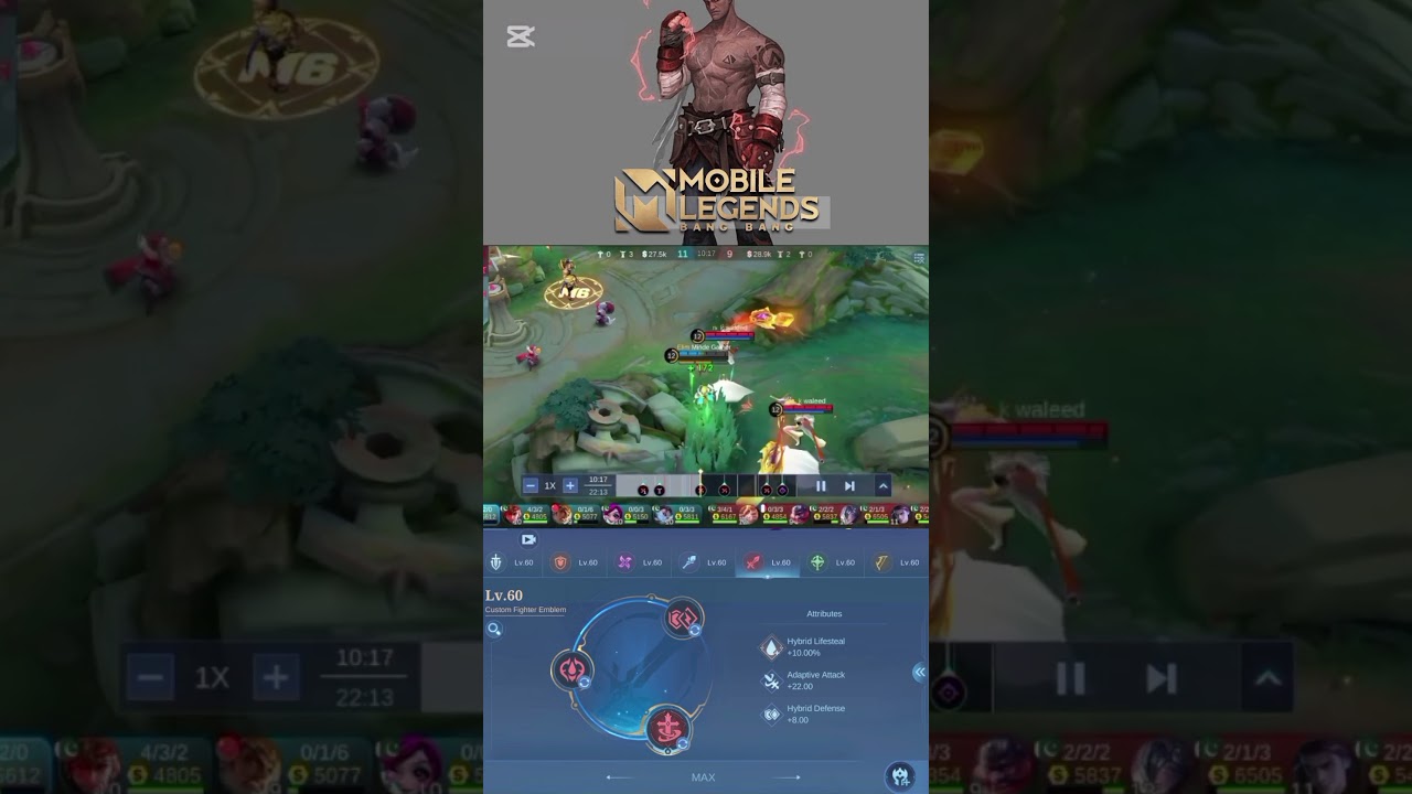 Mobile Legends# paquito killer team fight💥 ONE punch wipe |