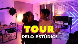 Tour Pelo Estúdio - Conheça Os Novos Cenários