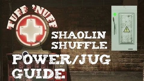 SHAOLIN SHUFFLE - HOW TO TURN ON POWER AND JUG GUIDE