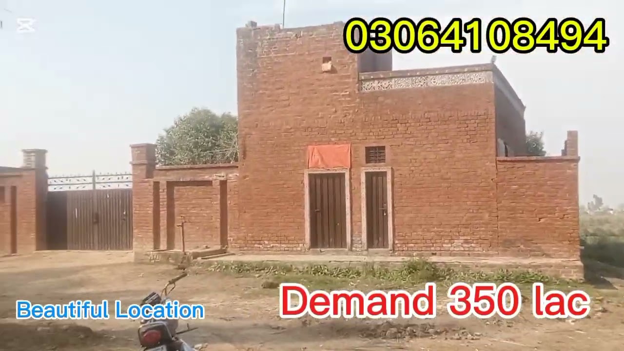 Best investment Farm House Dairy Farm Near Main Sua Asal Raiwind road BRB naher ka front Ring road 2