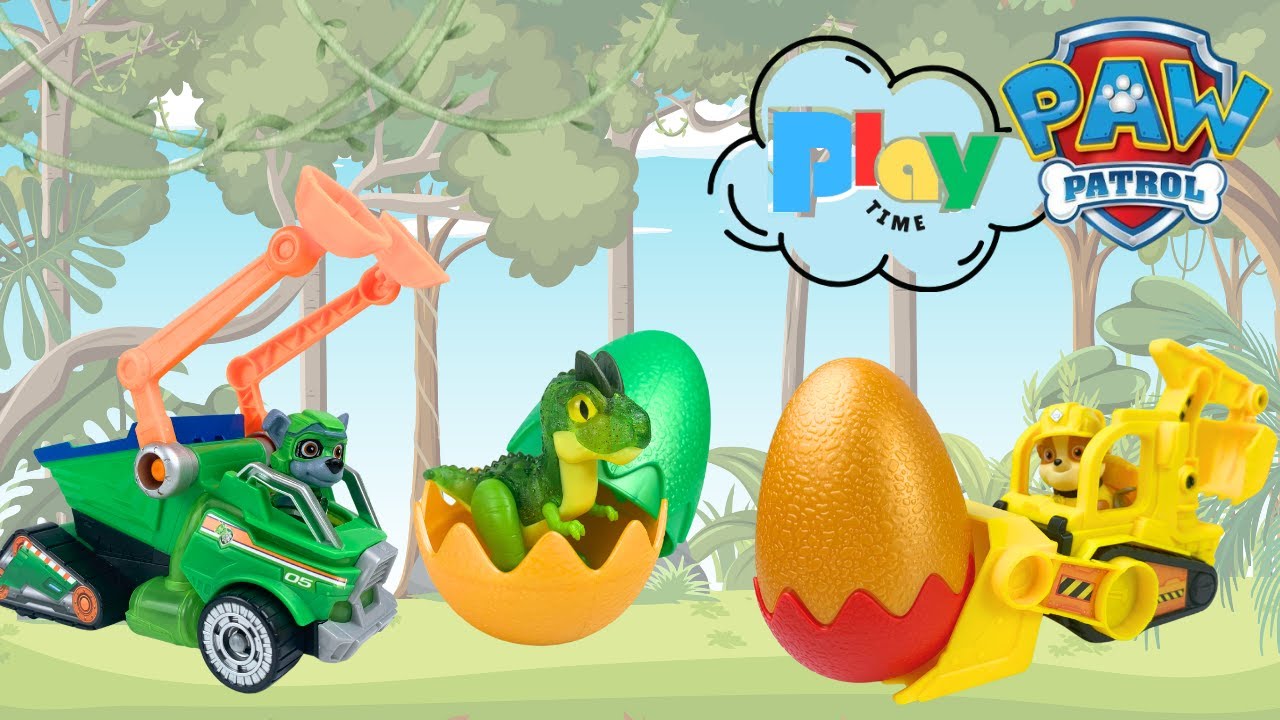 Paw Patrol Dino Egg Rescue Mission! 🦕🐾