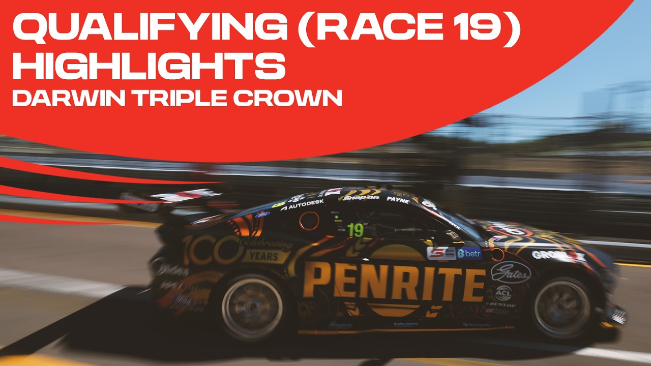 Valvoline Highlights: Qualifying (Race 19) - Darwin Triple Crown | 2026 Repco Supercars Championship
