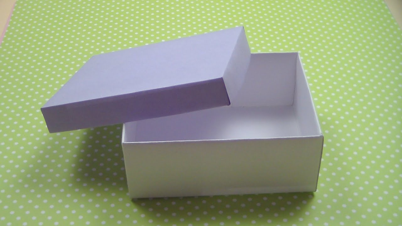 Чертежи и схемы картонных коробок