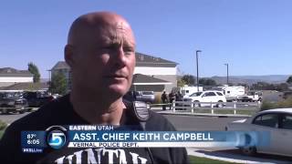 Officers searching for 2 involved in police shootout in Vernal