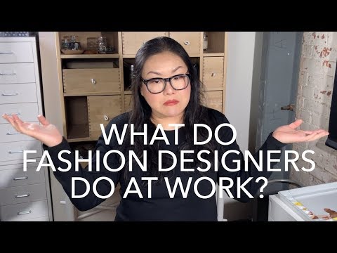 Video: Kur strādā modes dizainere?