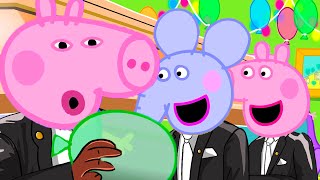 Peppa Pig's Colorful balloons Matching Game | Coffin Dance Song (COVER) Resimi