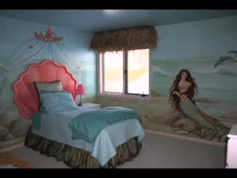 Easy DIY Mermaid bedroom decorations ideas - YouTube
