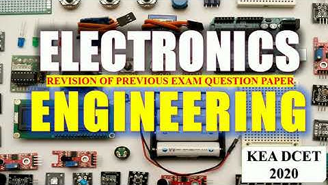 #DCET #ECE KEA DIPLOMA CET-2020 | REVISION OF PREVIOUS QUESTION PAPER | 2015 | SESSION-2 | ECE