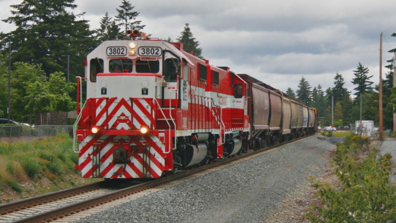 Draggin' freight to DuPont with Tacoma Rail w/Amtrak 11 & 500! [6/13/2022]