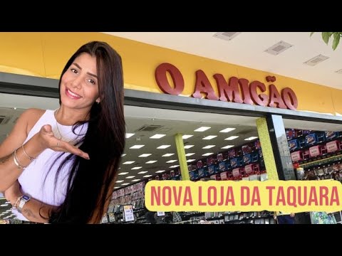 TOUR PELA NOVA LOJA O AMIGÃO DA TAQUARA | ACHADINHOS PARA O LAR | AMANDA ELIS