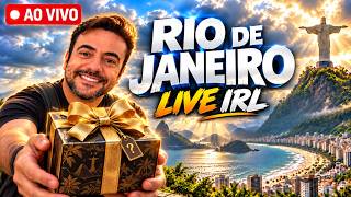 Rio de Janeiro AO VIVO 🇧🇷 Tem surpresa hoje! 🎁 | LIVE IRL