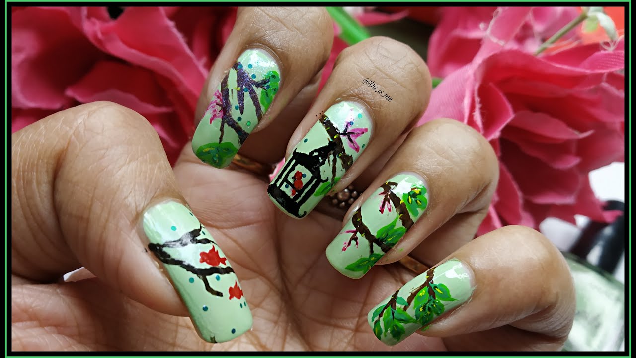Photo inspiration: Fresh Look at Bird Cage Nail Art Design Ll 193 Ll