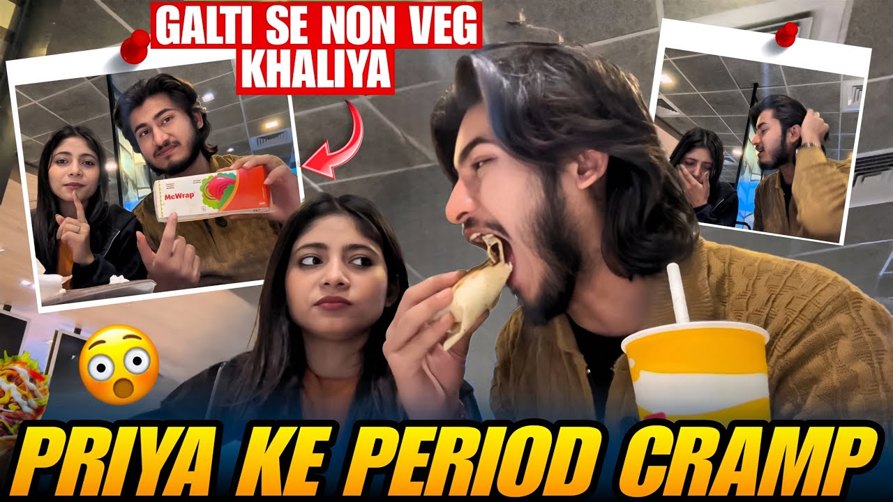 Priya ke Period Cramps🥲 || Gulshan Ne galti Se Khaya Non - veg 😱
