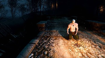 The Witcher 3 Geralt meditation