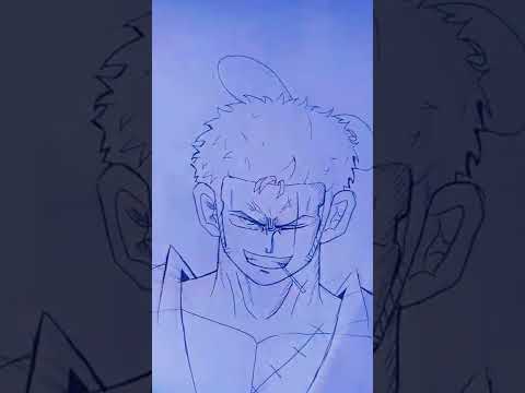 Video vẽ zoro ????❤️????????(one piece) - youtube