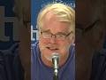 Philip Seymour Hoffman is SO sick of the Oscar buzz