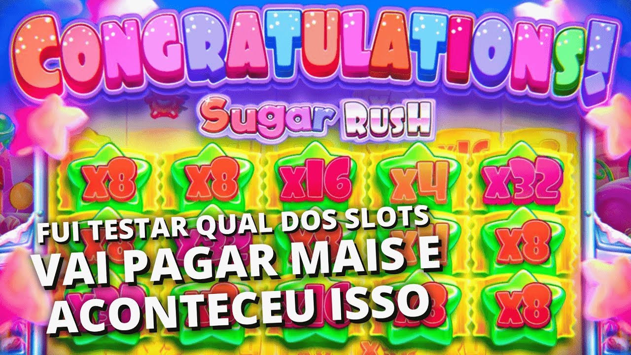 TESTEI ESSE NOVO SLOT (Sugar Rush)