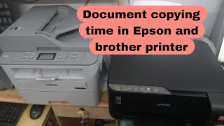 Epson or brother printer kitna time lete hai document copy krne main | BY INTERNET KI DUNIYA