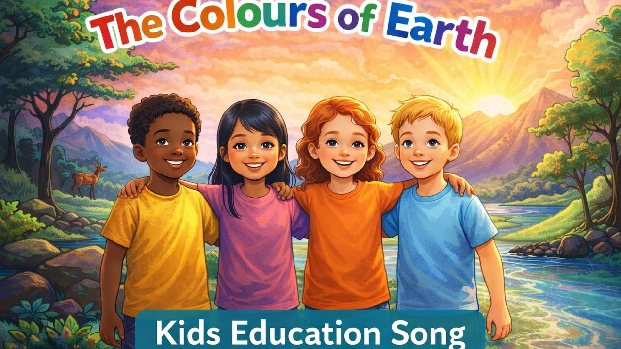 The Colours of Earth-Children Song-School Rhymes 