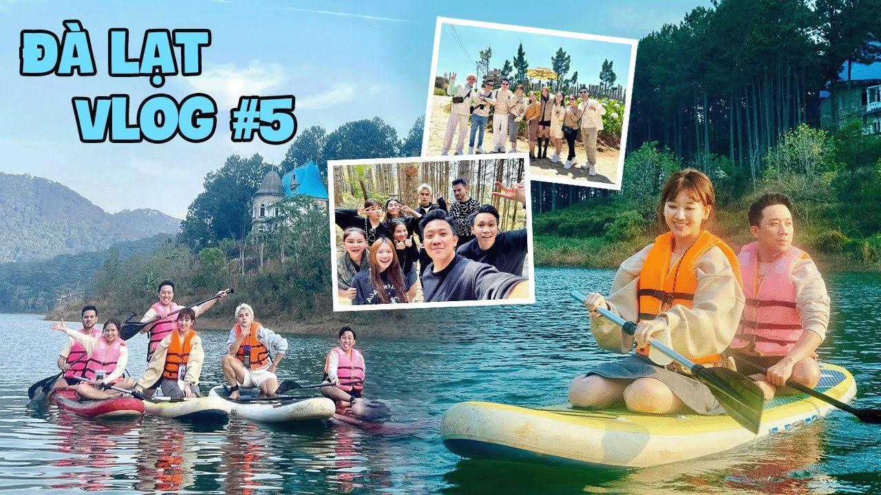 (한) Trấn Thành - Hari Won ĐẠI CHIẾN hồ Tuyền Lâm và kết quả là... | Vlog Đà Lạt #5 달랏 브이로그 #5 뛴람 호수