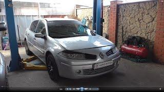 Замена рулевой рейки на Renault Megane 1,6 Рено Меган 2007