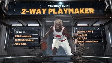 NBA2K20 MOST O.P. BUILD 2WAY-PLAYMAKER